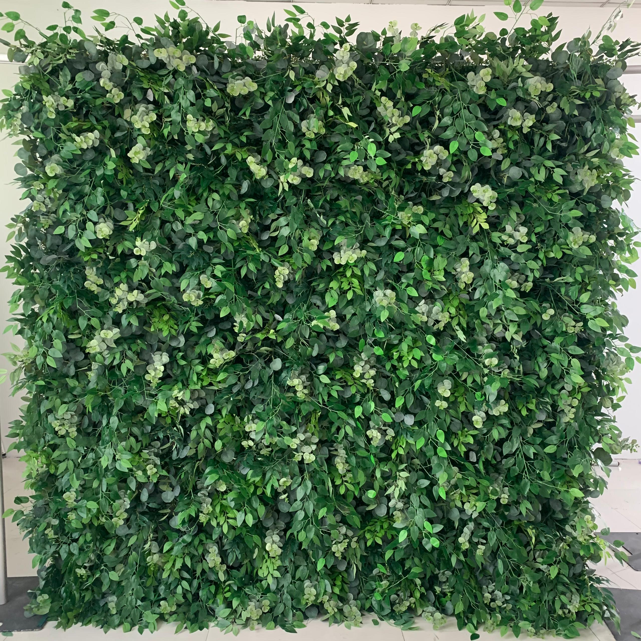 Green Foliage Fantasy Backdrop flower wall rental in Toronto