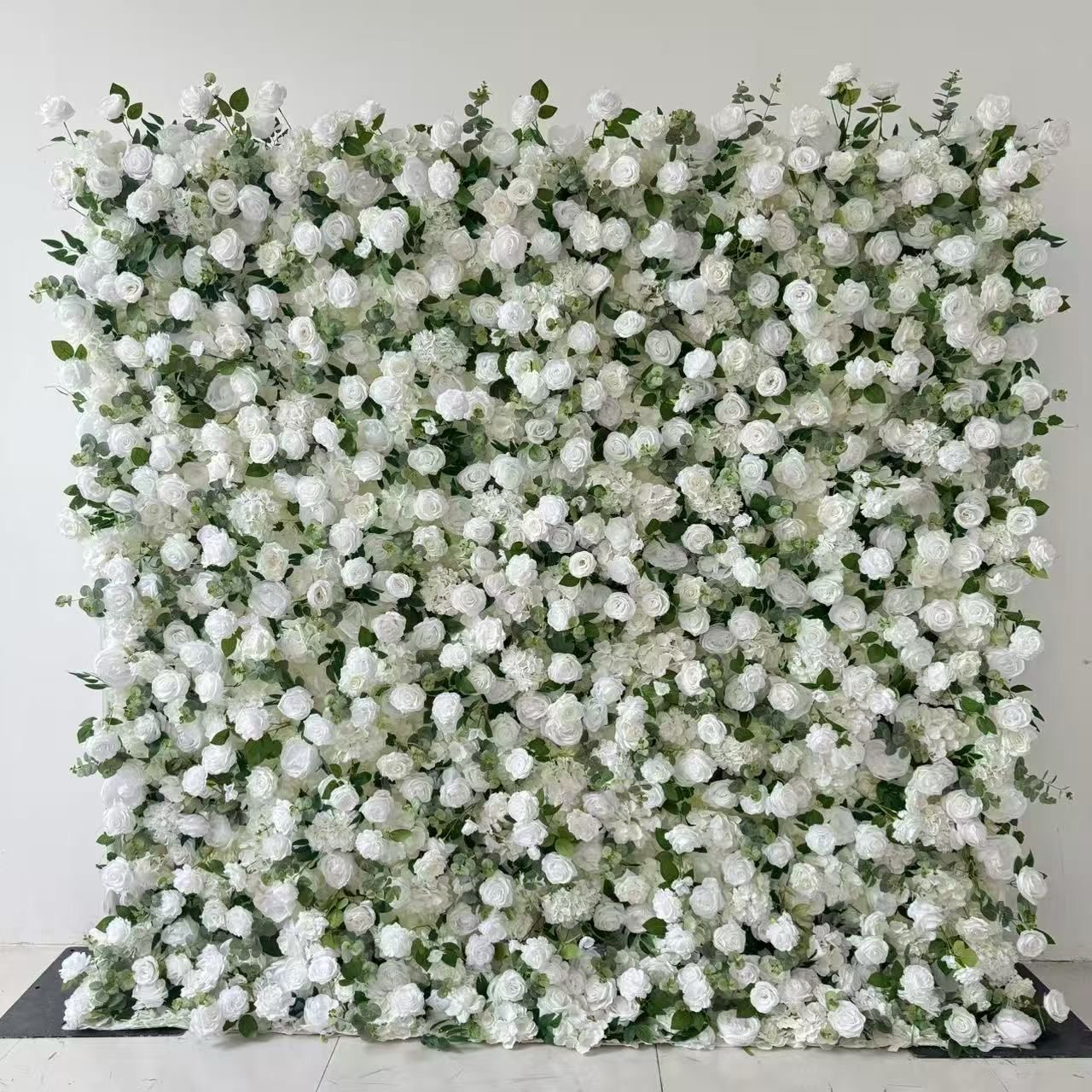Ivory Garden Wall flower wall rental in Toronto